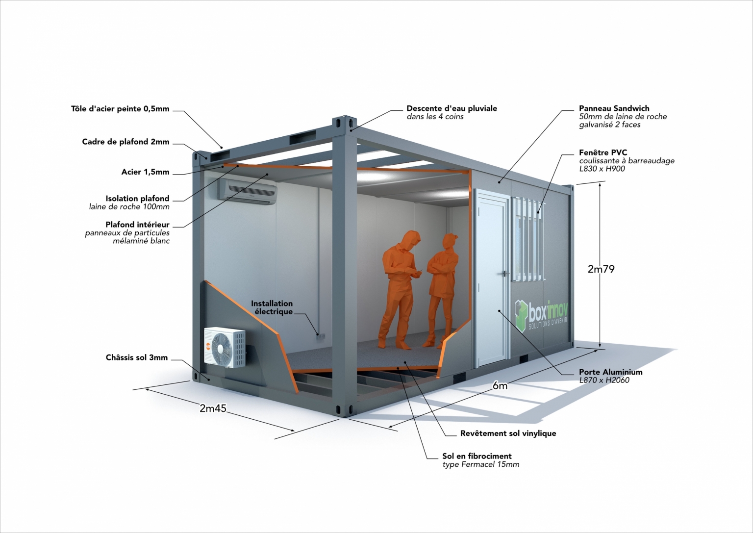 bungalow modulaire en kit