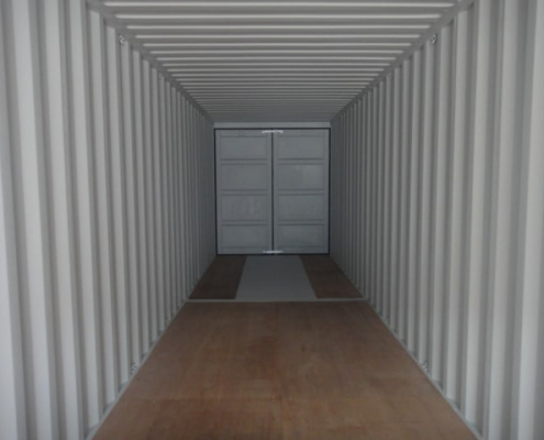 container 40 pieds double doors