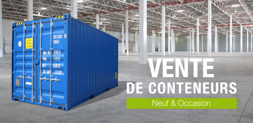 conteneur maritime neuf ou occasion